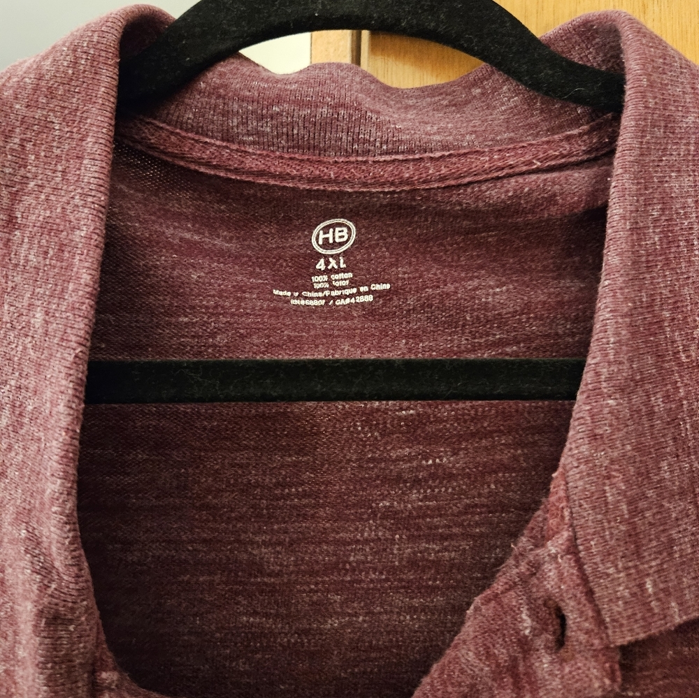 Polo shirt maroon